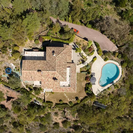 L'esterel Avec Piscine Vue -mandelieu 06210- 6 Pers Σπίτι διακοπών *