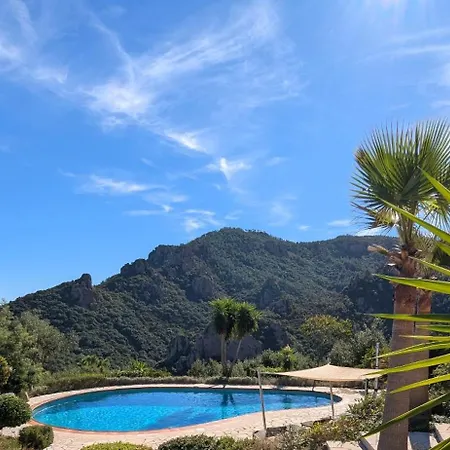 L'esterel Avec Piscine Vue -mandelieu 06210- 6 Pers Casa vacanze